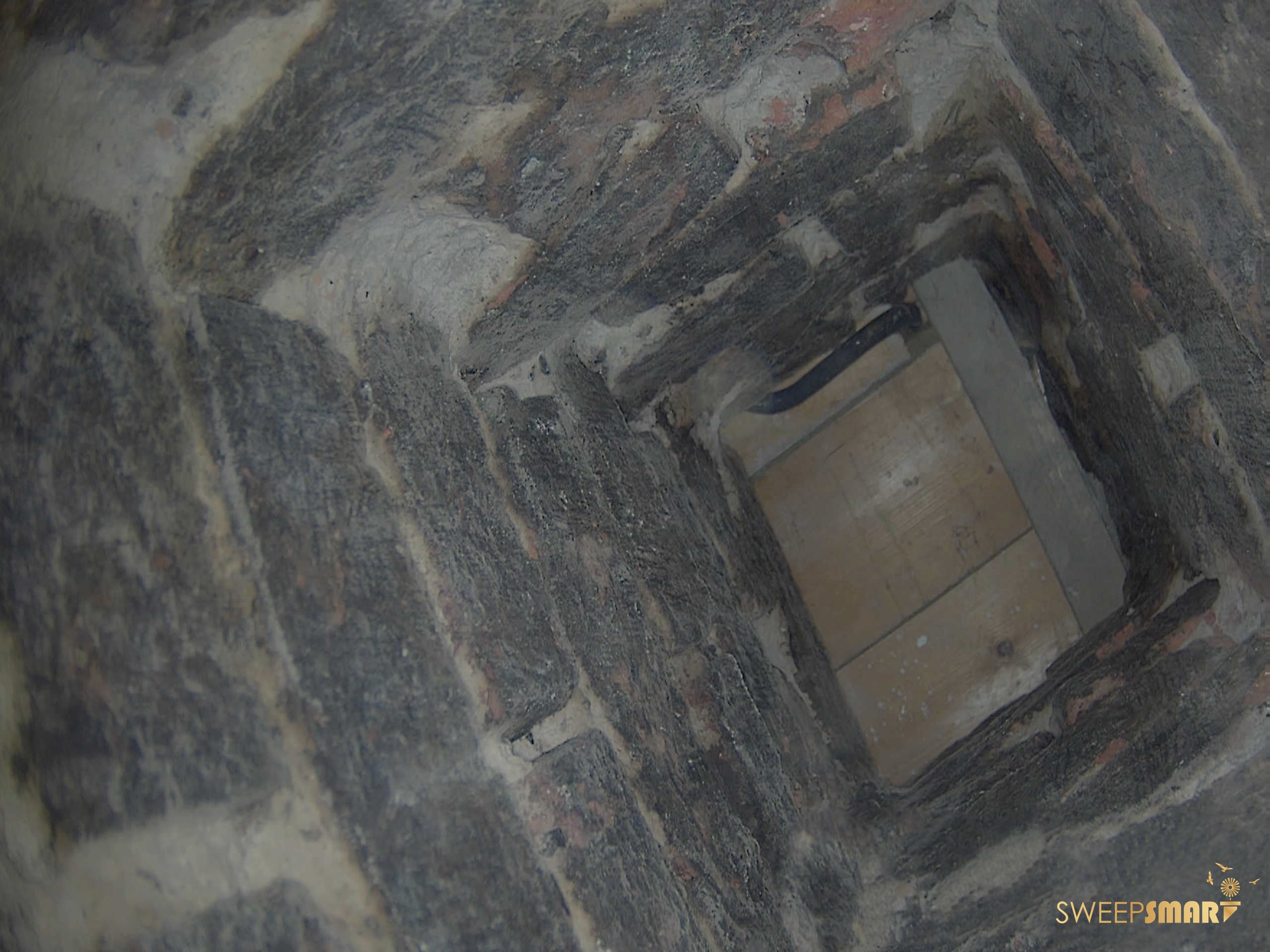 Blocked chimney flue Block flue
